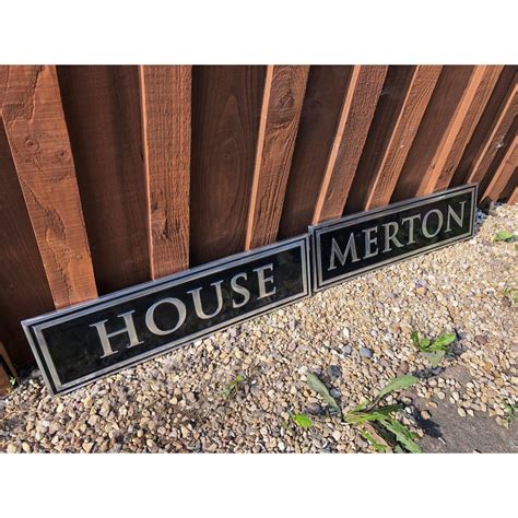 irish cast metal house sign|cast aluminum house signs.